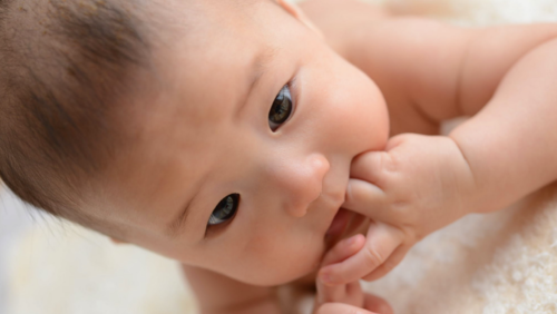 生後4ヶ月の赤ちゃんの特徴は 人見知りや生活リズムを意識した育児を おうちの悩み Com